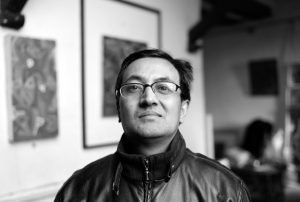 Surenda Pradhan, artist photographic portrait, Nepal album