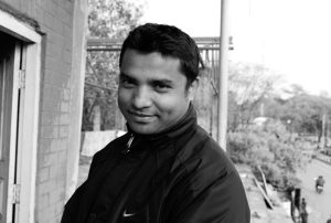 Surya Baraili, artist photographic portrait, Nepal album