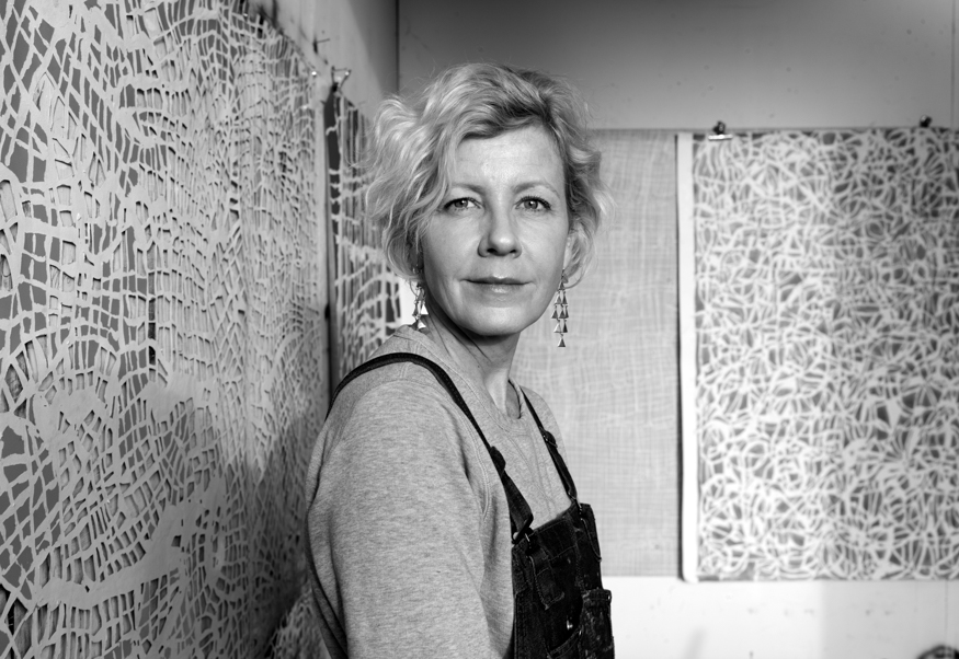 susan bottrell, artist photographic portrait, Paris album