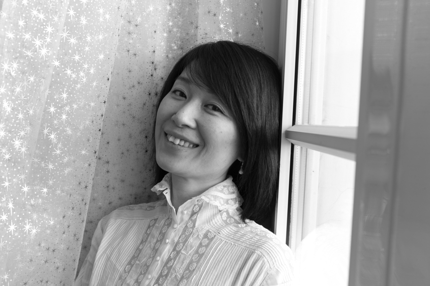 takako hirano, artist photographic portrait, Paris album