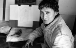 Tejesh Man Shakya, artist photographic portrait, Nepal album