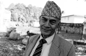 thakur prasad mainali, artist photographic portrait, Nepal album