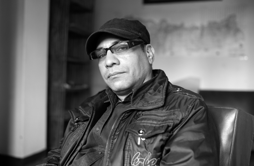 Tirtha Niraula, artist photographic portrait, Nepal album