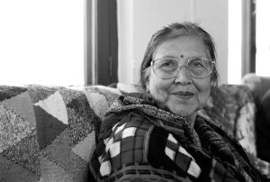 Urmila Upadhyay Grag, artist photographic portrait, Nepal album