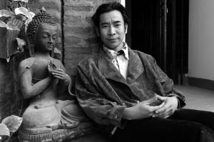 Vijay Sarga, artist photographic portrait, Nepal album