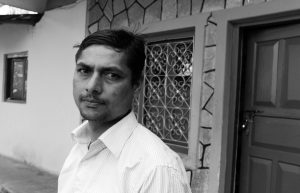 Youbaraj Lamichhane, artist photographic portrait, Nepal album